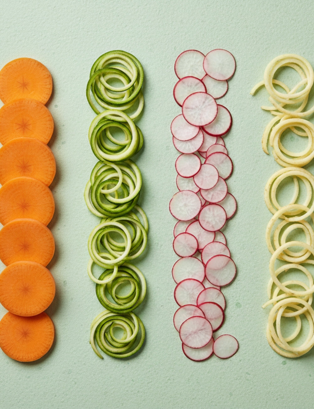 TM7Cutter_foodcuts2 Thermomix® TM7™ Cutter+